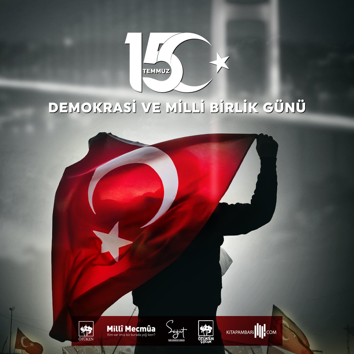 15 Temmuz Demokrasi ve Milli Birlik Günü’nde mukaddes saydığı değerler uğruna canlarını feda eden aziz şehitlerimizi rahmetle, gazilerimizi şükranla yâd ediyoruz. 

#15Temmuz