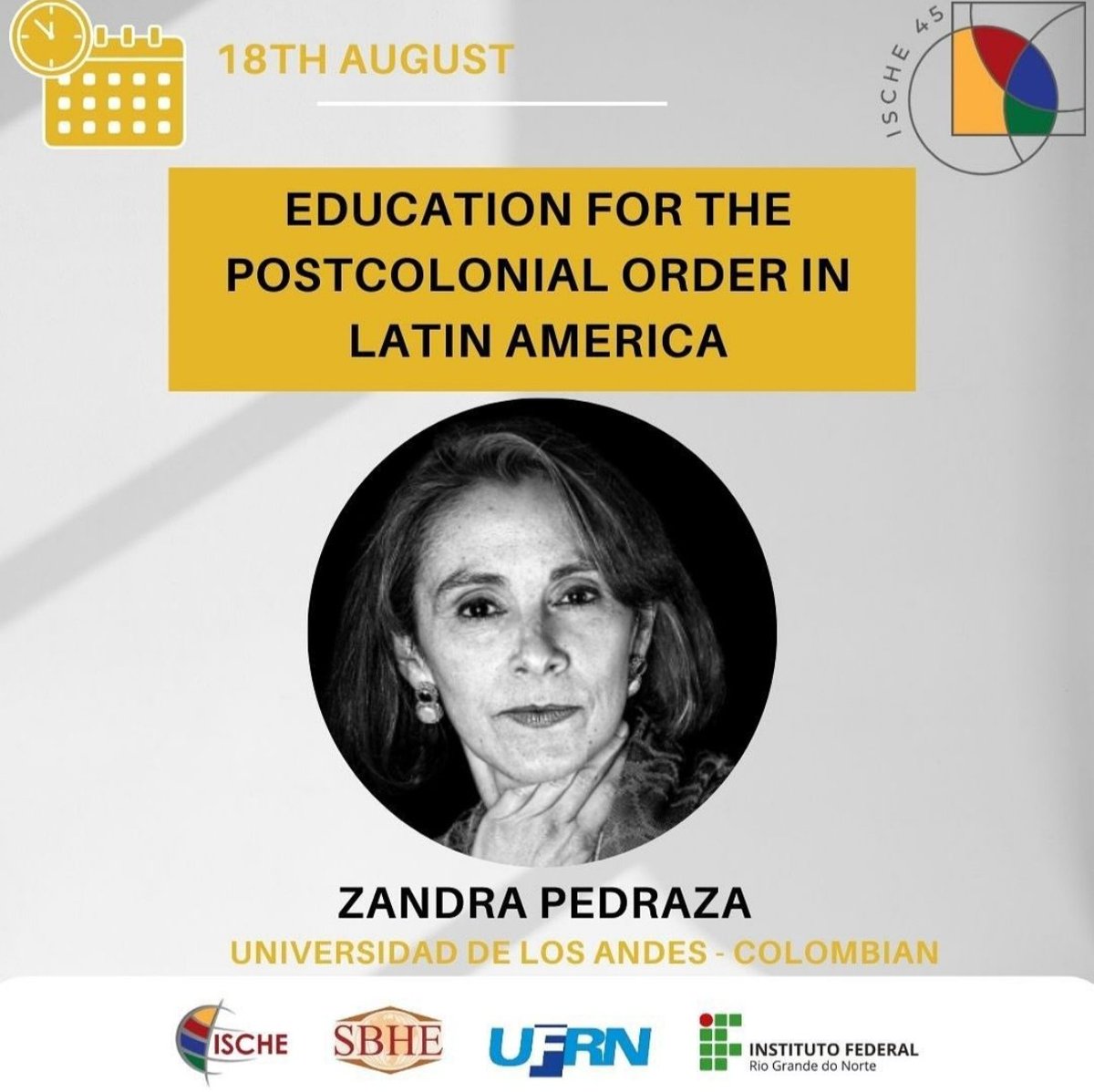 ZANDRA PEDRAZA IS A COLOMBIAN ANTHROPOLOGIST AND FULL PROFESSOR AT THE UNIVERSIDAD DE LOS ANDES IN BOGOTÁ. HER RESEARCH INTERESTS FOCUS ON HISTORICAL AND PEDAGOGICAL ANTHROPOLOGY AND THE RELATIONSHIPS AMONG BODY, EDUCATION, AND MODERN SUBJECTIVITIES.