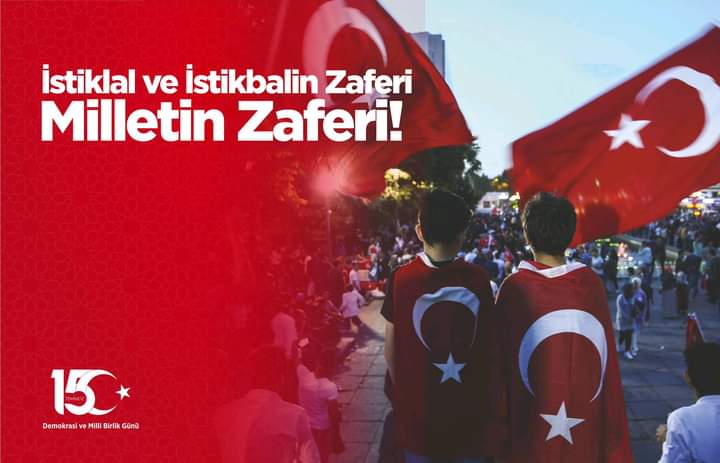 #15TemmuzDestanı  
Milletin  Zaferi