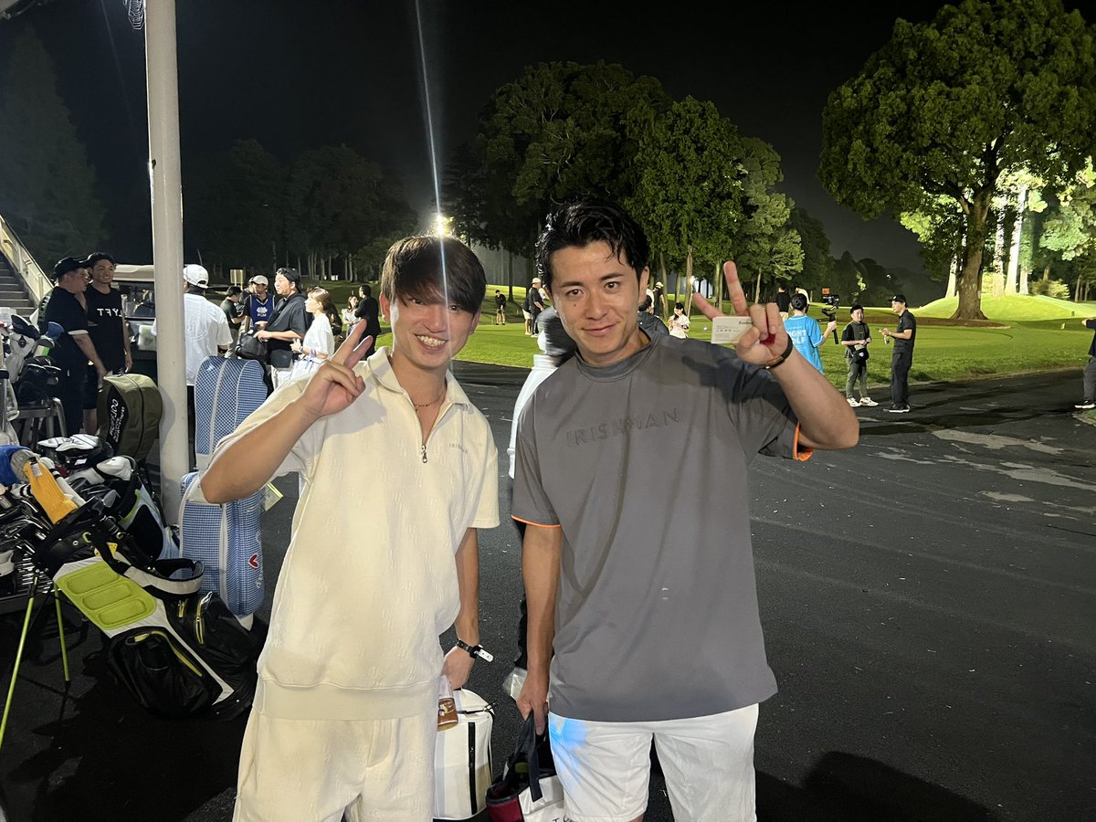 Sc_ZoSaN's tweet photo. 藤森の兄貴とナイトゴルフ��ンペ https://t.co/lReq83Mf87