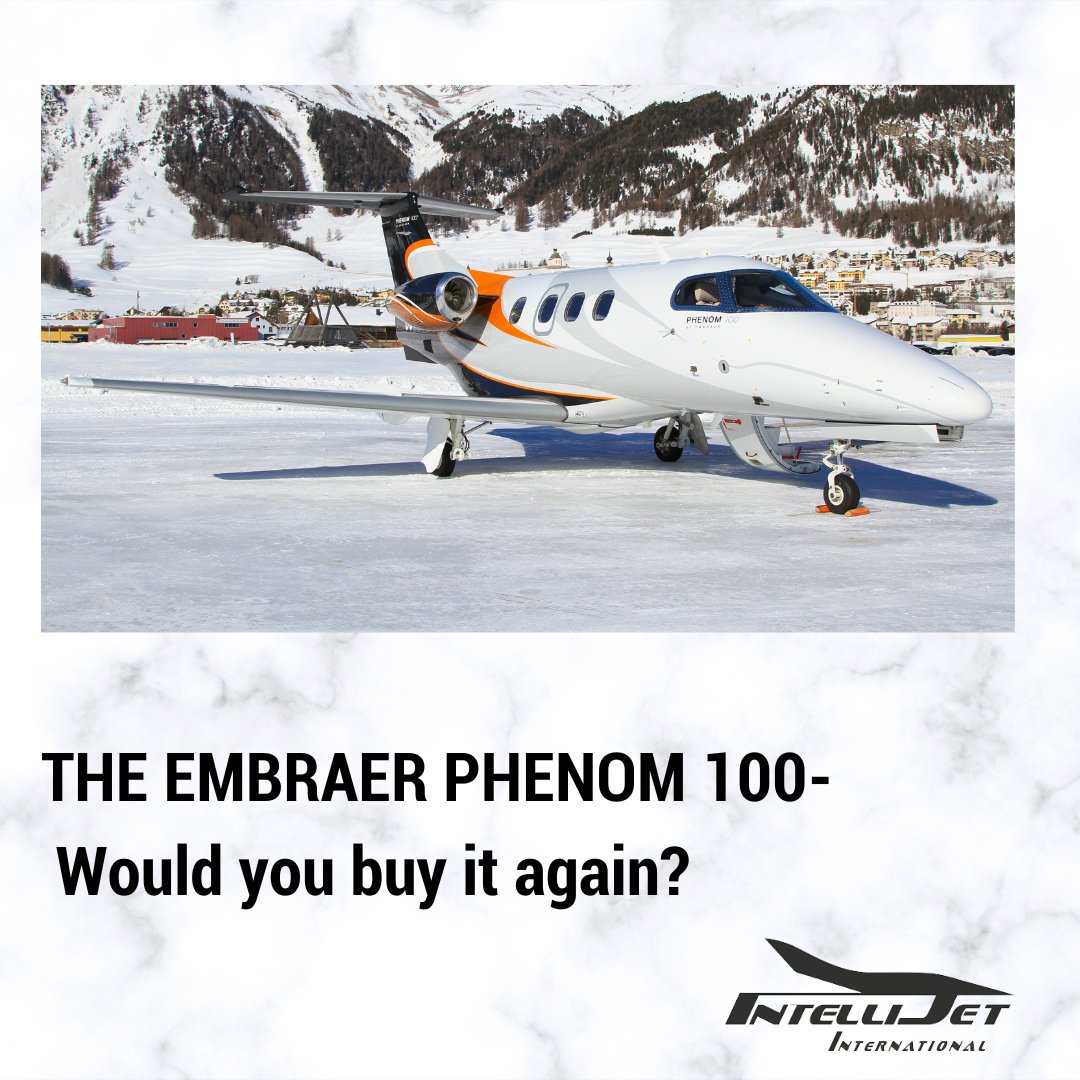 IntelliJet_Intl's tweet photo. Embraer Phenom 100 earns high praise from operators and owners for its performance, cockpit, and cabin. Despite teething problems, the aircraft's reliability has improved over time. 

https://t.co/VDnCa0jg9M

#EmbraerPhenom100 #BusinessAviation #CustomerSatisfaction #Performance https://t.co/F7FYZPprVT