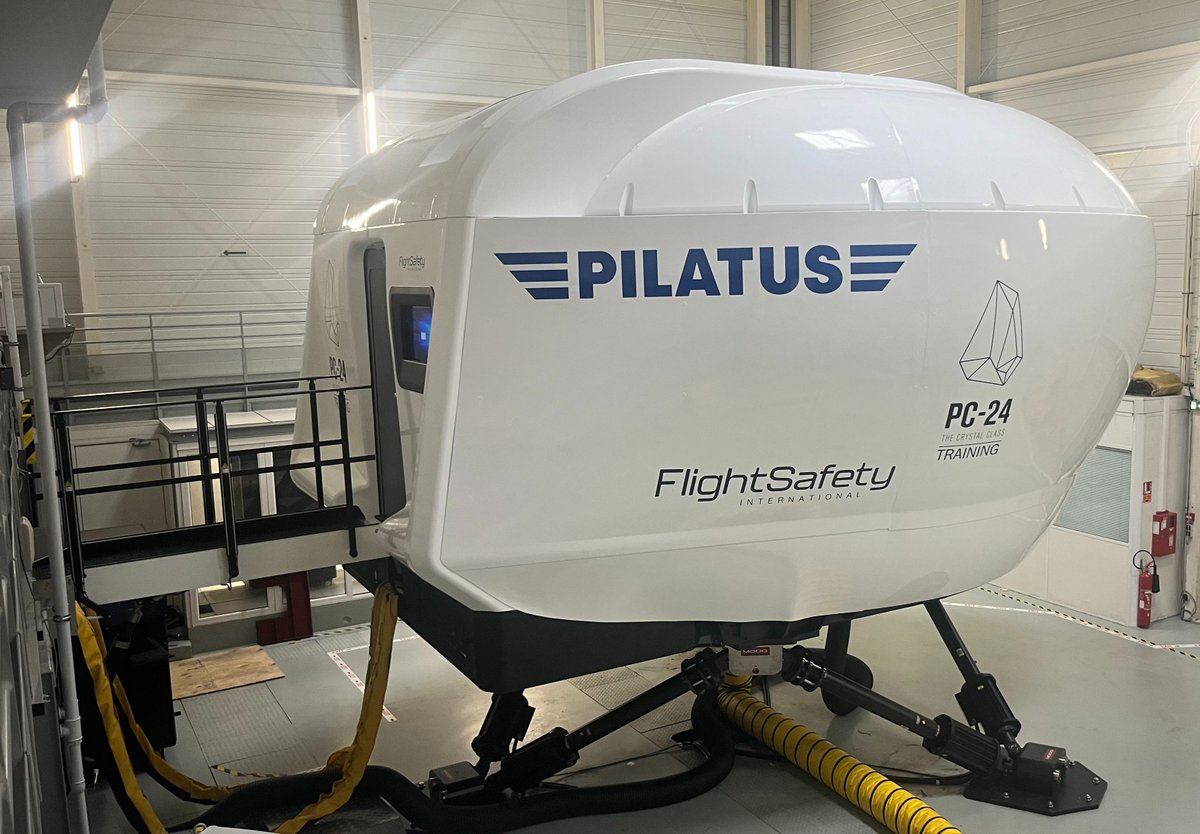 Over the past decade, more than 1,000 Pilatus PC-24 pilots have fine-tuned their skills with us. To meet the growing demand for the popular jet, we’ve added a second simulator to our Paris Learning Center. Read what sets our Pilatus program apart: bit.ly/2Z4AuML