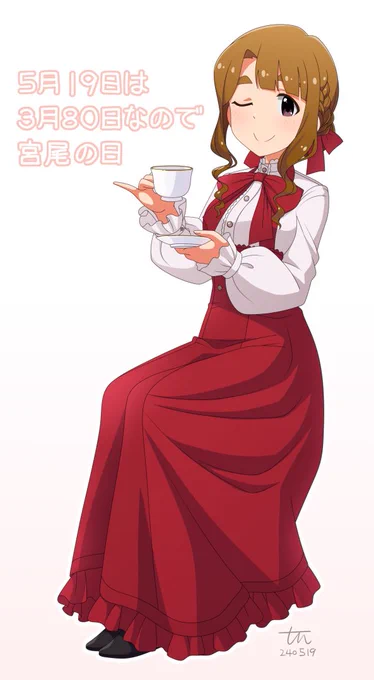 これは今まで描いた桐谷蝶々さんモチーフの宮尾美也。 