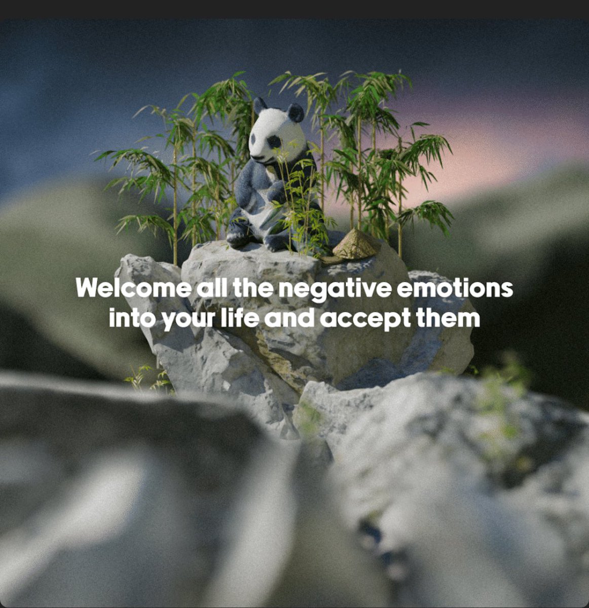 Did a thing last night and got a life lesson quote from <a href="/SolanaSensei/">Solana Sensei</a> and became a #Namaste holder. 

Learn from these negative experiences and turn them into positives! Each One, Teach One!!

Next up is to manifest another Panda so that I can become an Enlightened Member! 🐼⛩️✌️