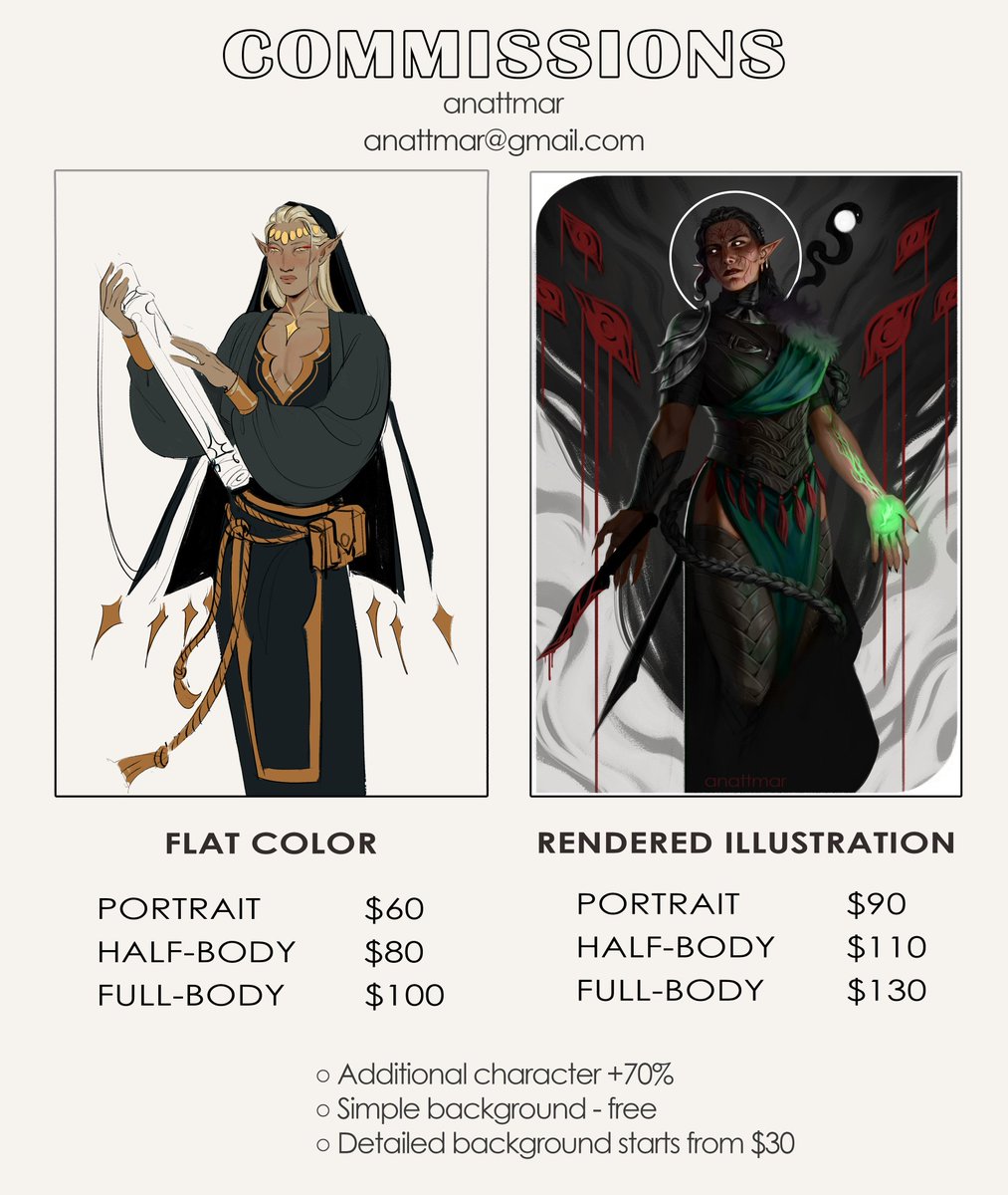 anattmar_re's tweet photo. Hi hello I'm opening c*mmissi*ns again and have 2 slots available for now
If you're interested or have any questions feel free to dm or email me
Likes and RTs are very appreciated thank you❤ https://t.co/7SpSyzpRAc