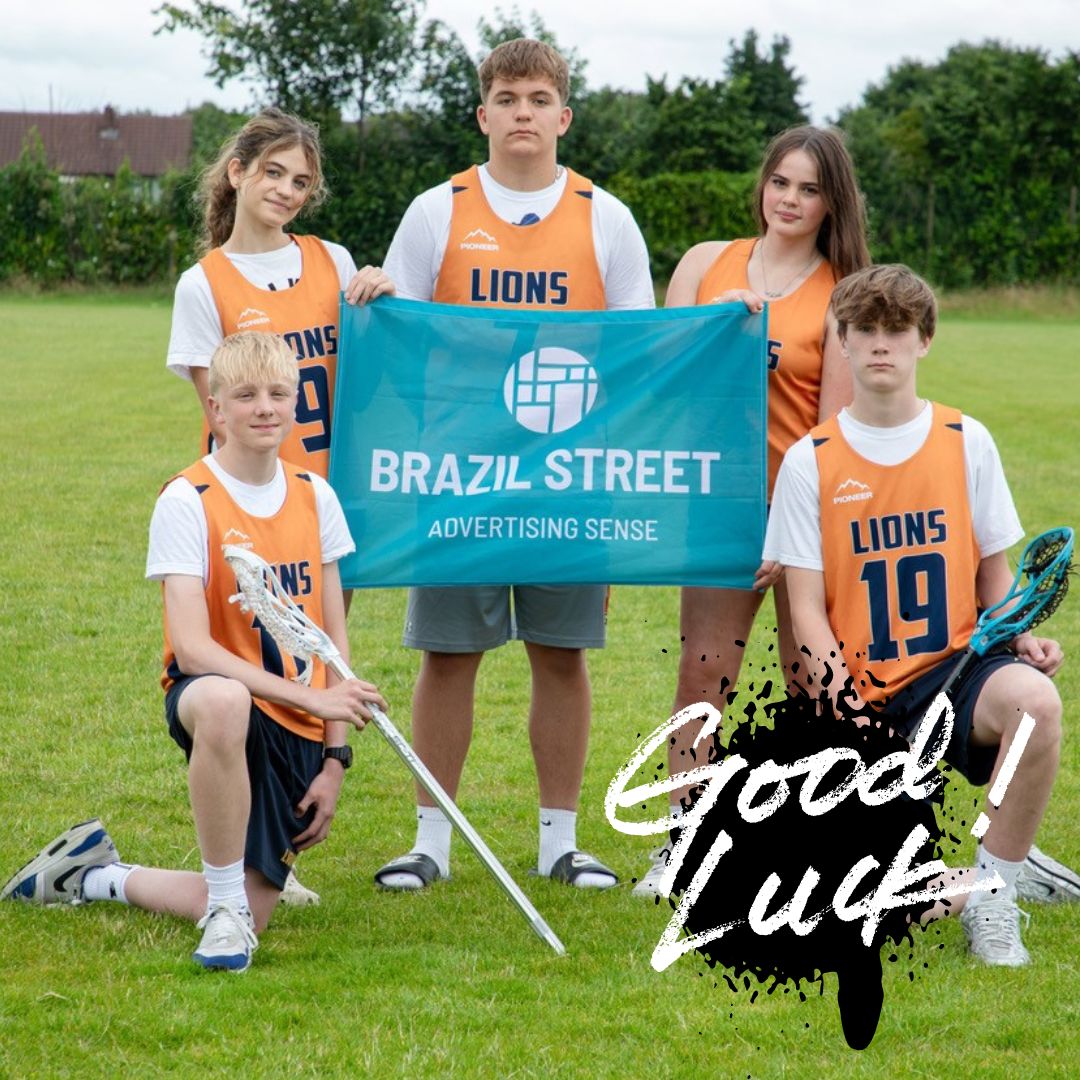 We’re proud to sponsor the Mersey Lions lacrosse girls team &amp; boys team, who are heading to Canada and the USA to compete in the Lake Placid Lacrosse Tournament. Have a fantastic time and best of luck. All of us at Brazil Street will be cheering you on from afar 🥍
