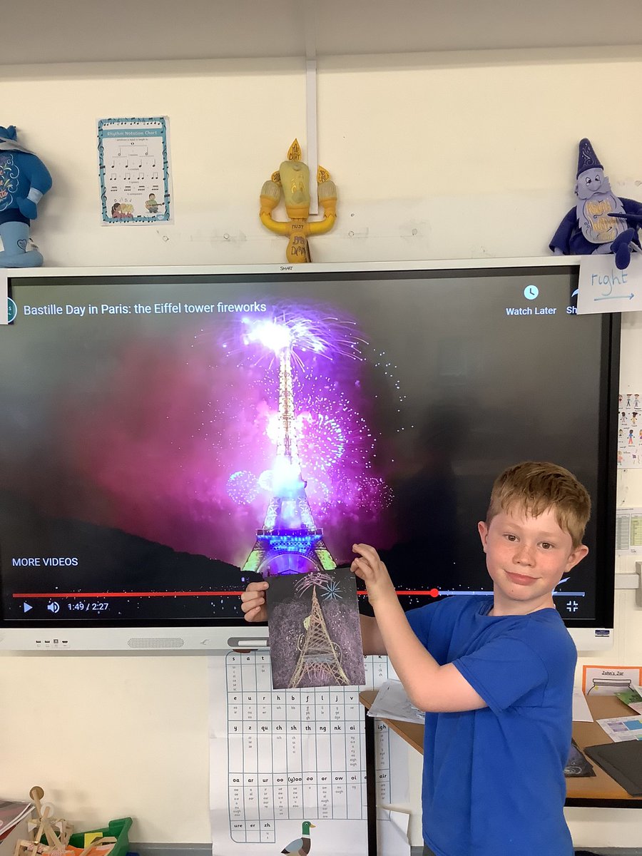 The children had a fantastic day creating a piece of art for Bastille Day. Here are some of their pieces. <a href="/GilesBrookSCH/">Giles Brook School</a> #gbs4languages