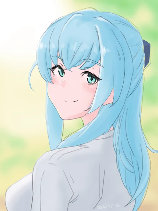 美里江ちゃん実装されて何年経った?もう大学生くらいじゃない?大きくなったな…美里江。#御茶ノ水美里江生誕祭#アリスギアお絵かき 