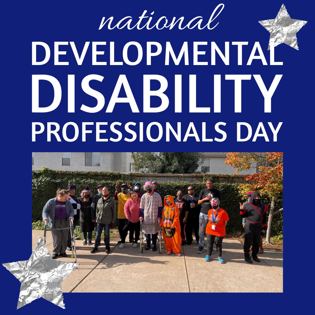 DavisStreetComm's tweet image. Today is National Developmental Disabilities Professionals Day! We are so so grateful for all of our Developmental Disabilities workers who dedicate their time to helping our consumers every day- from accompanying them to work, leading wellness classes, and so much more.