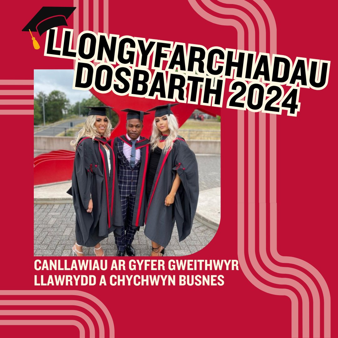 🎓 Graddedigion…
👉 bit.ly/GraduateGiveaw… 

Mae Menter PDC yn cefnogi myfyrwyr a graddedigion sydd â diddordeb mewn datblygu eu sgiliau menter, llawrydd, cychwyn busnes neu fenter gymdeithasol eu hunain ac eisiau trafod, datblygu, profi a lansio eu syniadau.