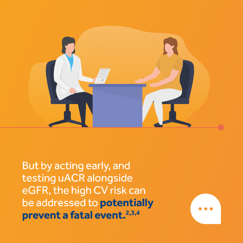 CVKidneyCare's tweet photo. A recent study of 19,340 representative Koreans found the presence of microalbuminuria was associated with #CardiovascularDisease.

Such findings strongly reinforce the importance of regular screening among patients with #Type2Diabates as recommended by @escardio.

#UACR #EGFR