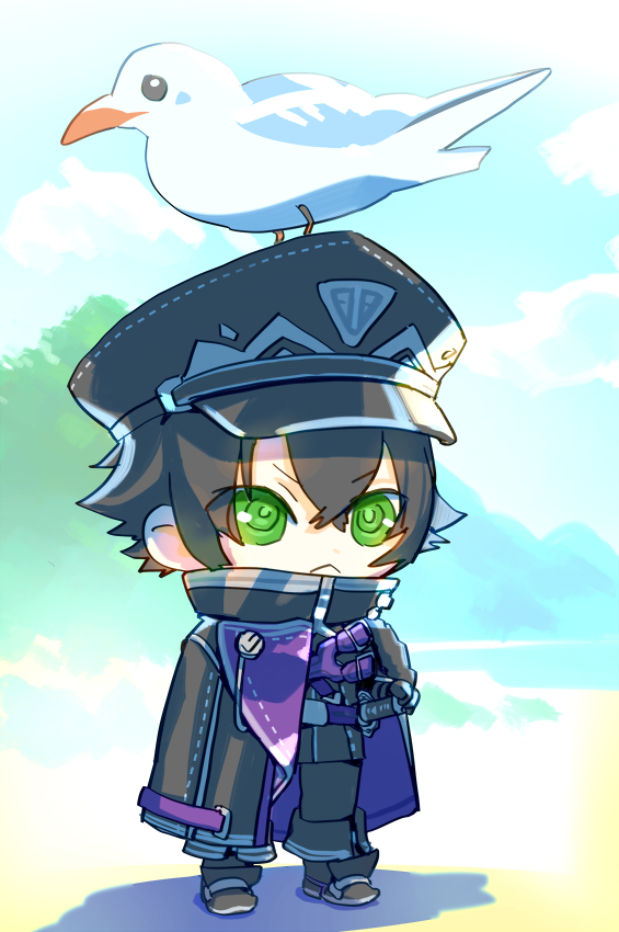 「初めましてこんばんは、Ybと申します。 #絵師さんにイラスト化してほしい画像をレ」|Yb(ｲｯﾃﾙﾋﾞｳﾑ)のイラスト