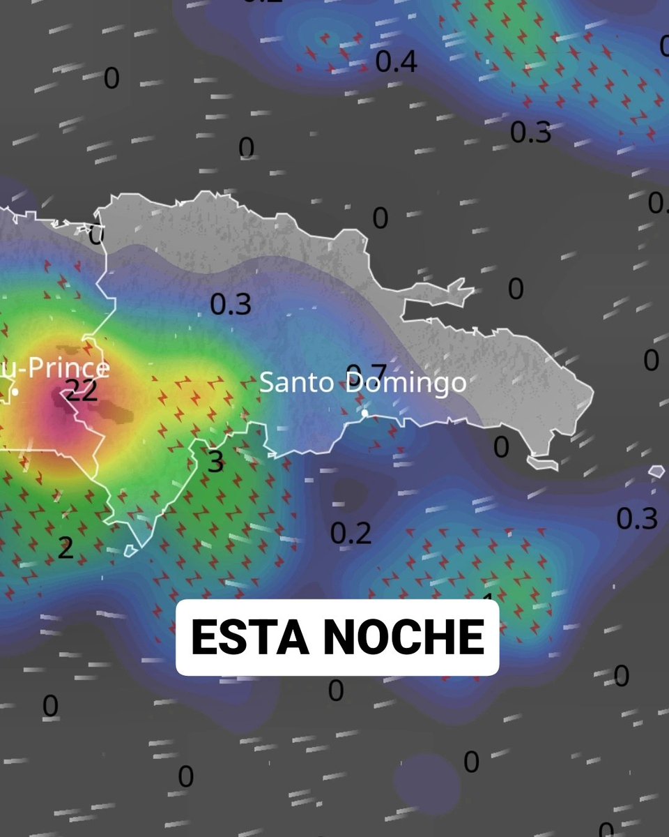 JeanSuriel's tweet photo. 🔴TOMEN NOTA🔴
Planifiquen la semana: dos ondas tropicales, una vaguada y vientos húmedos procedentes desde la región marina dominarán el panorama meteorológico en los próximos días en República Dominicana.

🔴Hoy nos encontramos bajo los efectos de una vaguada y los remanentes de la onda tropical número 20 que se aleja del país: esta tarde se registrarán aguaceros entre moderados y fuertes en el sureste, sur, noreste, Cordillera Central, suroeste, áreas del norte y zona fronteriza.

🔴Mañana martes se combinará la vaguada con los vientos húmedos, pero no provocará precipitaciones de importancia debido a partículas de polvo del Sahara en el Caribe: posibles chubascos al final de la tarde.

Sigue ⬇️