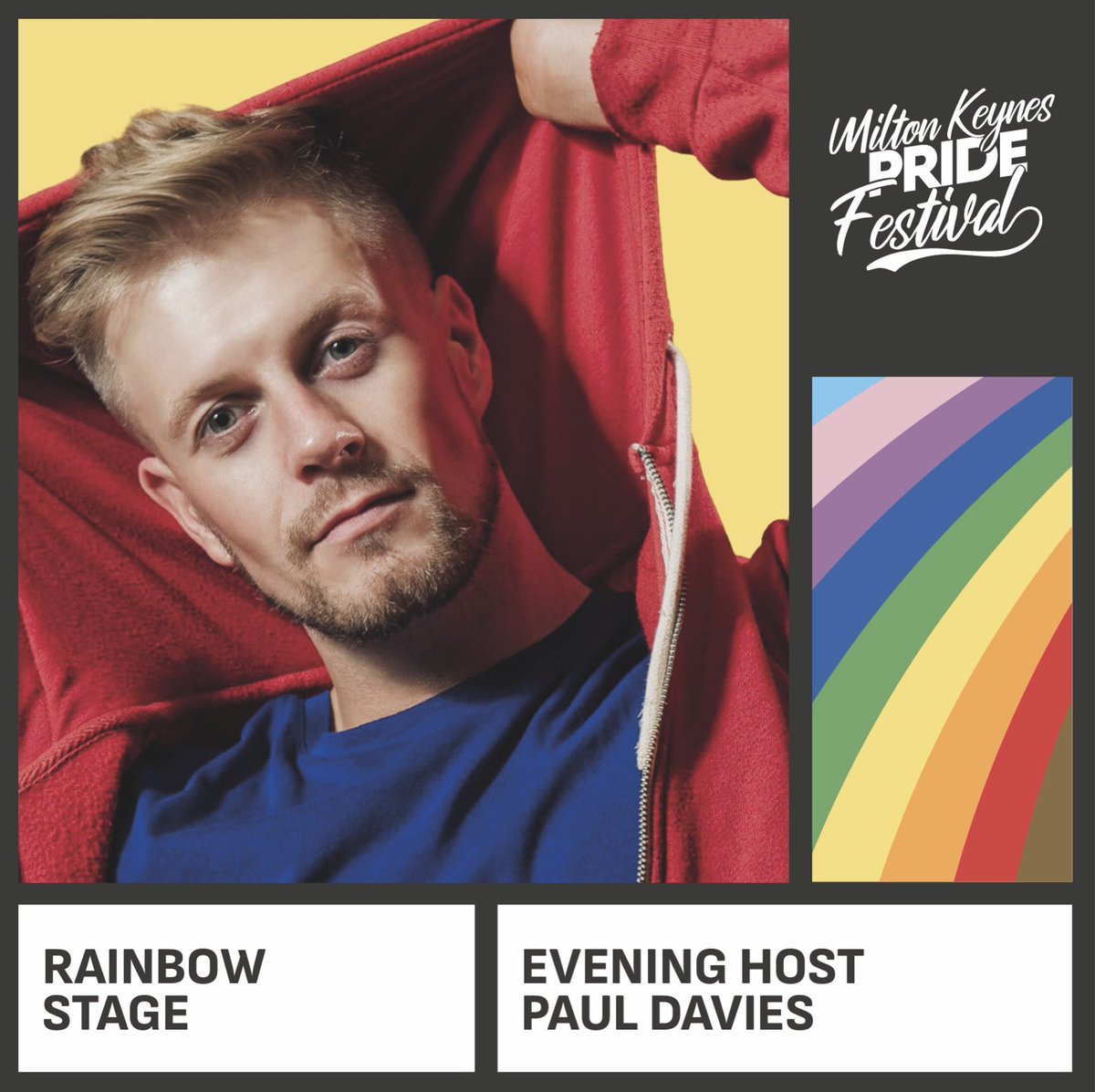 MK Pride Festival (@mkpridefestival) on Twitter photo • Host Announcement •
We are excited to announce <a href="/paul_stumpy/">Paul ‘Stumpy’ Davies - Mr Gay Wales & Universe</a> will be hosting at this year’s pride festival on Sat 14th Sept.
#PaulDavies #Stumpy • Host Announcement •
We are excited to announce <a href="/paul_stumpy/">Paul ‘Stumpy’ Davies - Mr Gay Wales & Universe</a> will be hosting at this year’s pride festival on Sat 14th Sept.
#PaulDavies #Stumpy