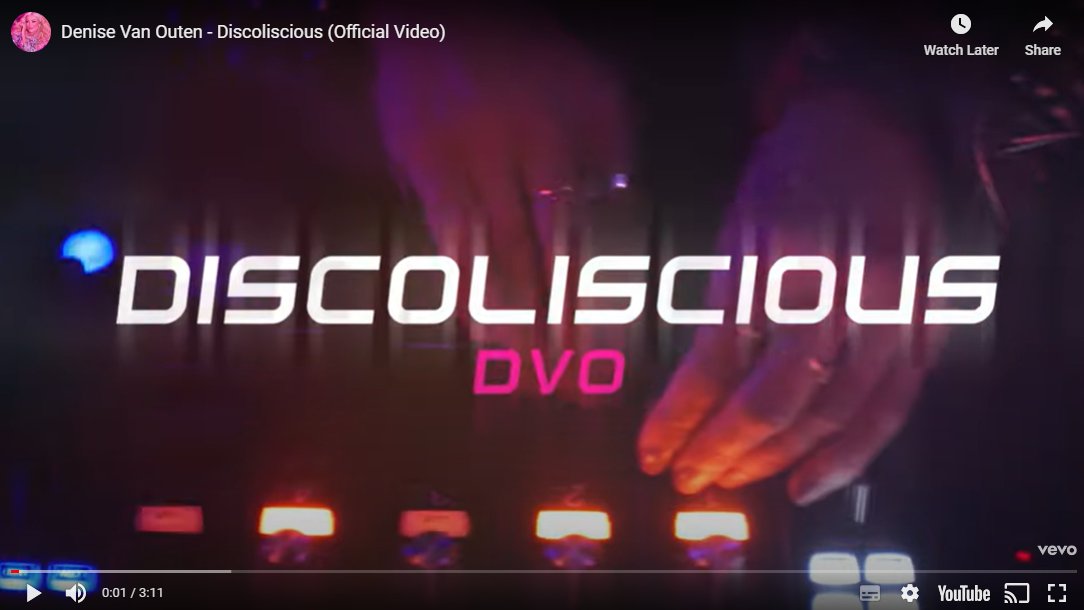 Check out ~ Denise Van Outen's Latest Release
"DISCOLISCIOUS"

i.mtr.cool/zzhyggobcr

#DISCOLISCIOUS <a href="/denise_vanouten/">Denise Van Outen ⚡️</a>
