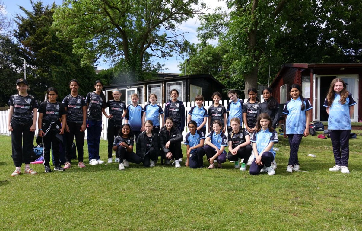 middxschcricket's tweet photo. This year is our first of running a girls team u13s which is a mix of u11-13s, in their first set of games we had some wonderful performances including #ElizaLad with 5 wickets for 3 runs with a #hattrick 
Next season we aim to have a u11s,13s and 15s so if your daughter  is https://t.co/HLKqWafEph