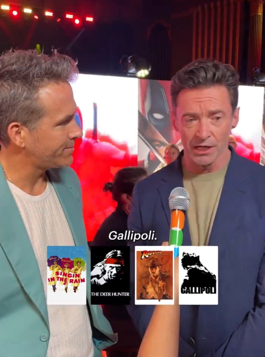 Ryan Reynolds and Hugh Jackman each choose their 4 favorite films.

(Source: <a href="/letterboxd/">Letterboxd</a>)