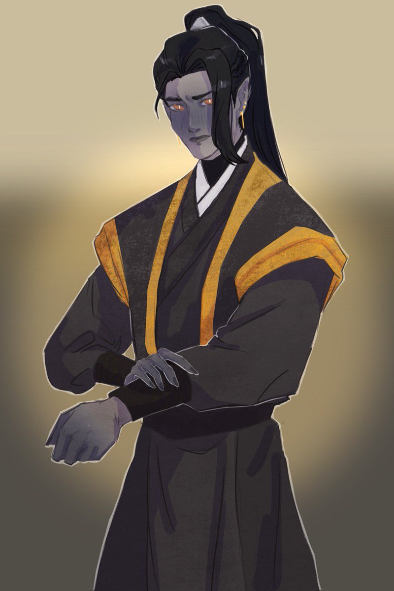 [TGCF] 

my girlfriend said it's beautiful and I should post it.... so... yeah? :,) 

#TGCF #tgcffanart #hexuan