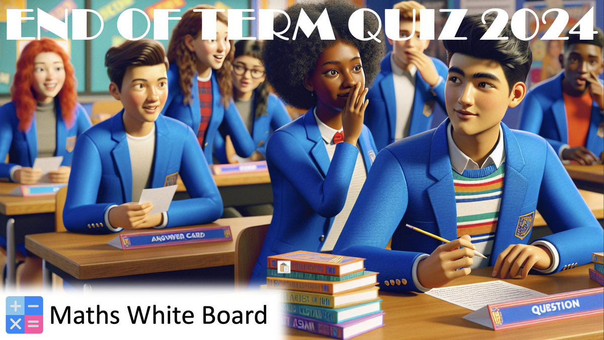 A Maths quiz to finish off the year!

As a thank you to everyone who has used the site this year, I’ve created an 8-round Maths quiz.

With many of my final lessons coming over the next few days, I wanted to focus solely on maths to keep students engaged, rather than veering into