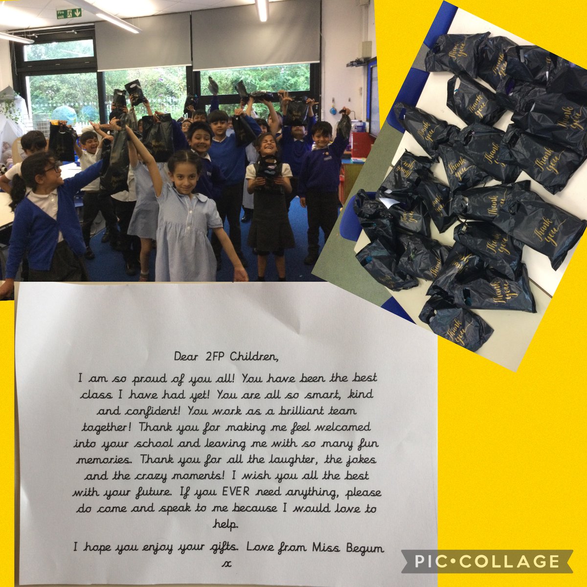 GreetPrimary's tweet image. Goody bags were given out today to 2FP children as a thank you gift from Miss Begum! #2FP #greetisgreat #wearecreate