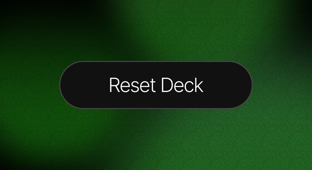 Reset Deck 🔁

Current competition players used the recently introduced "Reset Deck" button to better plan and set up their teams.

Have you found the perfect combination?