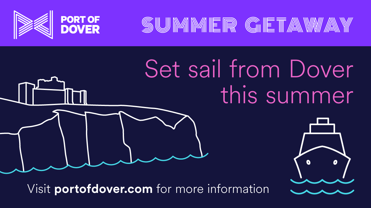 Port_of_Dover's tweet photo. 🚢 If you are sailing to the continent this Summer using the #PortofDover, we have some tips to ensure a smooth journey. Please, follow @PoD_travelnews or visit our website for all the traffic and weather updates ☀️🌊 https://t.co/VCqWtN4bHD

#SetSailFromDover #SummerTravel https://t.co/feLGiLJ59Y