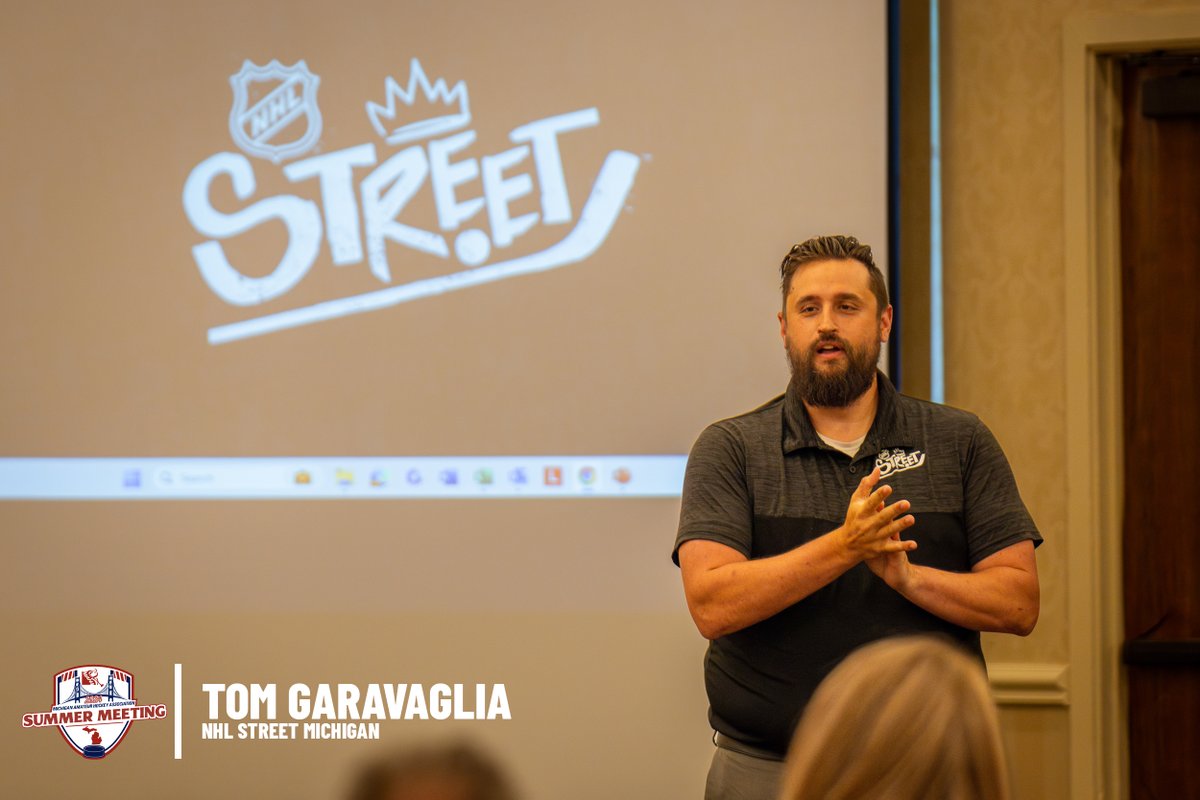 Thanks to <a href="/TGaravaglia/">Tom Garavaglia</a> of #NHLStreet for sharing what his team is doing to help grow the game! NHL Street is working with groups across MI to provide simple and fun ways for kids to try hockey. 

🔗| nhlstreet.com