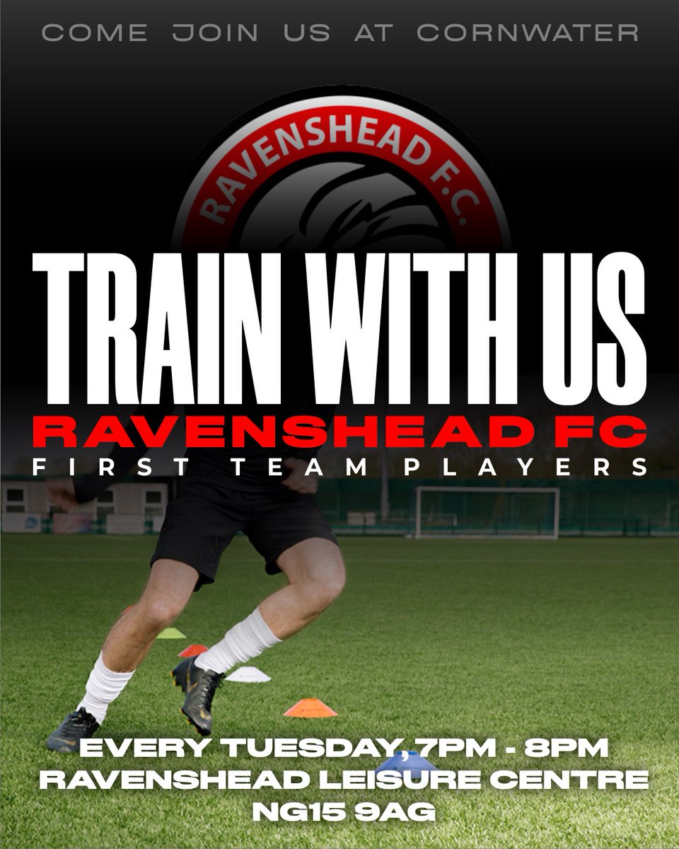 RavensheadF's tweet photo. Are you looking to join a friendly group with high aspirations? 🔍⚽️

Ravenshead FC are looking for new first team players to join us ahead of the 2024/25 season. If you’d like to come down to one of our training sessions then DM us today. https://t.co/QTVcjed0TG
