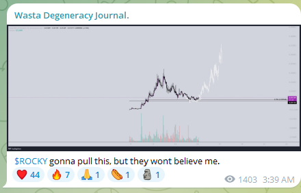 CRYPTO WASTA (@cryptowasta) on Twitter photo I told em $ROCKY gonna pull this, but they wont believe me.
Watch it happen. I told em $ROCKY gonna pull this, but they wont believe me.
Watch it happen.