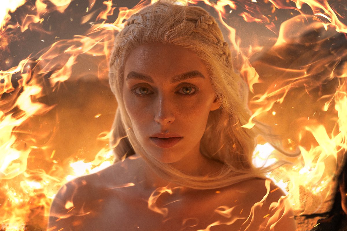 Mother of Dragons🔥

Game of Thrones 
photoart <a href="/kmitenkova/">кира</a> 
3d model&amp;rig of dragon originally by Truong

#DaenerysTargaryen #Daenerys #GameOfThrones #HouseOfTheDragon