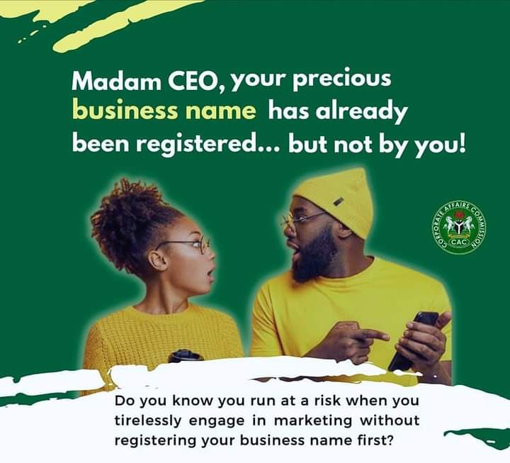 lizzyluv4saint's tweet photo. It's Monday. Position your business for greater opportunities this new week. Get your business, company and NGO registered with the CAC today 

https://t.co/fK6mAtTN75 https://t.co/bOTBktp40G