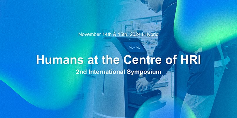 Pre-announcement  to📢📢SAVE THE DATE - 2nd HRI Symposium 🗓️Nov 14-15 📢📢 Registration opens Sept. Join us <a href="/naverlabseurope/">NAVER LABS Europe</a> in France!
More info: tinyurl.com/48sxxs3e 
1st edition: tinyurl.com/2xujea48