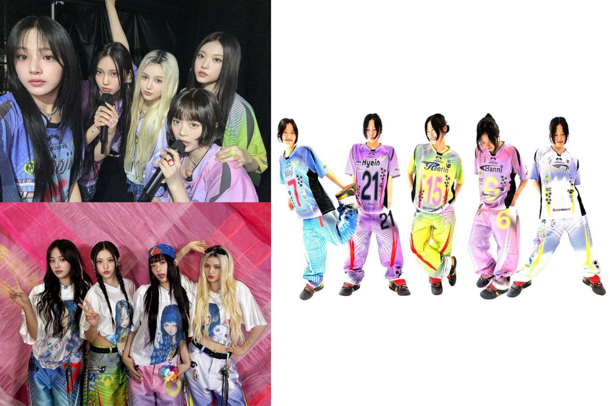 Paolina Russo made NewJeans 4 sets so far 🌈 colorful 🤍 all white