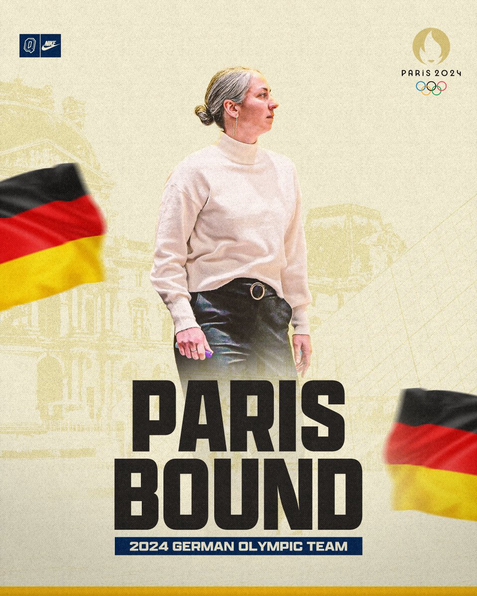 PARIS BOUND 🇩🇪

Claire Meadows, Queen's Women's Basketball Head Coach will be at the Paris 2024 Olympics this month with Team Germany's Women's Basketball team as an Assistant Coach!

Best of luck to Claire and the team.

🗞️: bit.ly/3uw6BKV

#ForGold