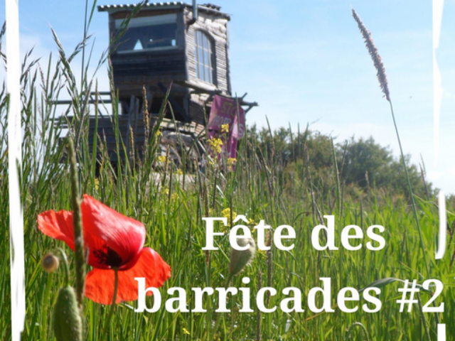 Fête des barricades #2 à l'Ancienne Gare de Luméville (près de Bure) dlvr.it/T9d5jk