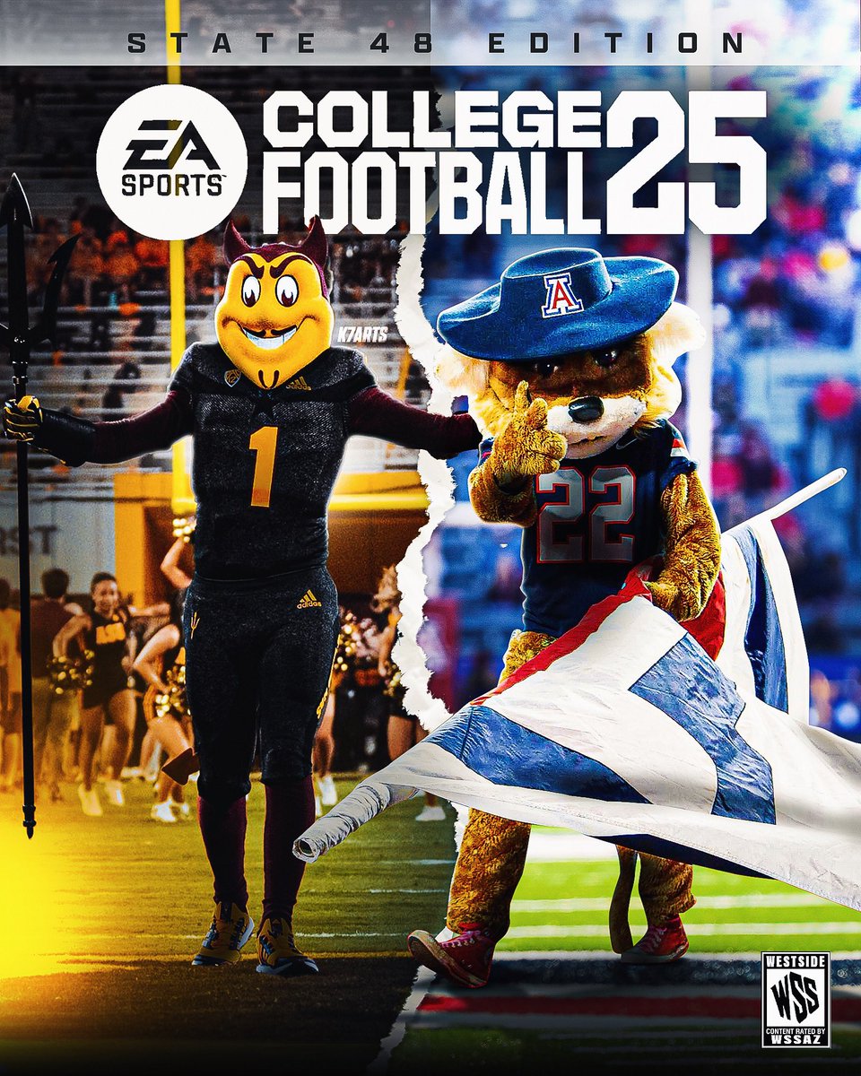 WSSArizona's tweet photo. ITS GAMEDAY ‼️ Who are you playing with first in #CFB25? | #WSSAZ https://t.co/4ojtZSktmf