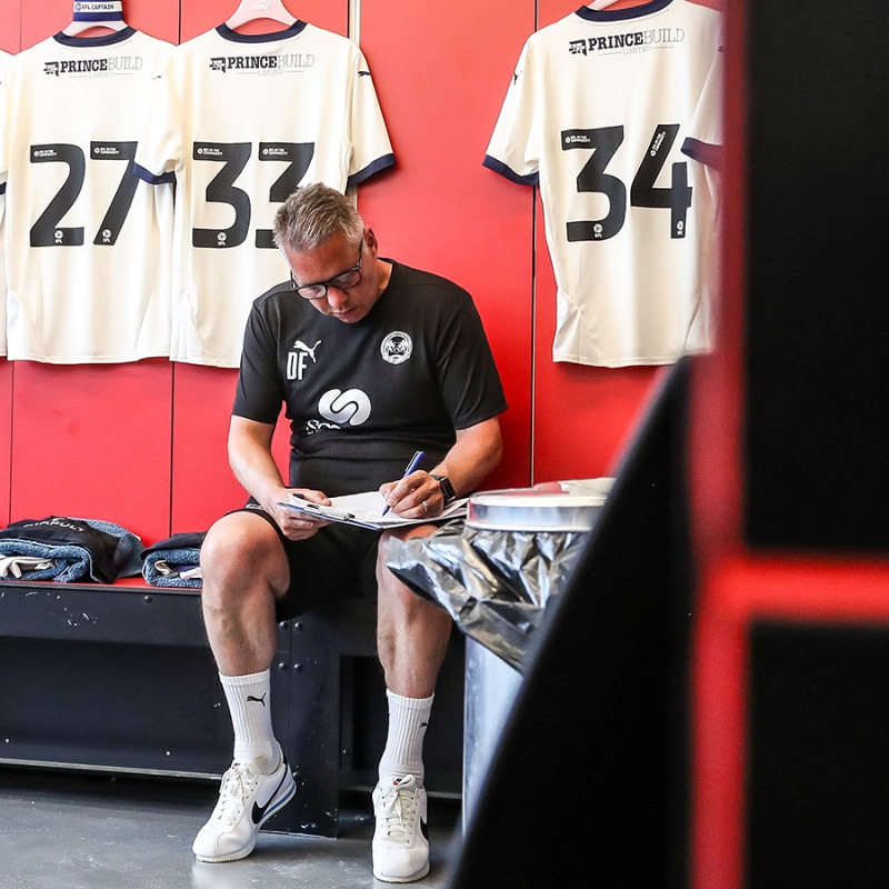 theposh's tweet photo. π· A behind the scenes look at Friday's Pre-Season Friendly with AFC Wimbledon in Spain.
#pufc | #PoshinSpain πͺπΈ