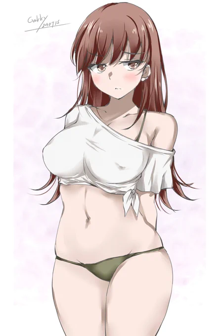 #艦これ版真剣お絵描き60分一本勝負_20240715おおいっち 