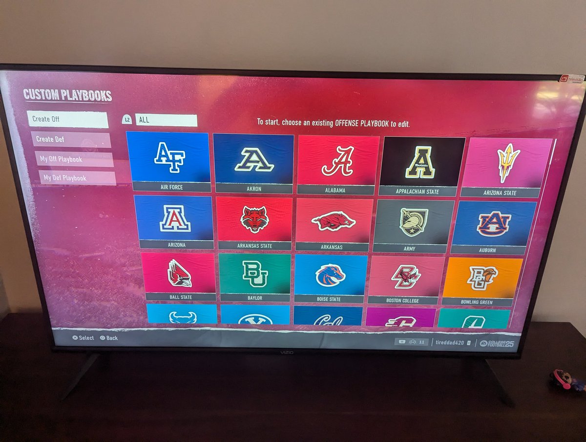 MattBrownEP's tweet photo. Custom playbooks are possible. Accessible via Create and Share via the main menu https://t.co/I1KrwlNR7K
