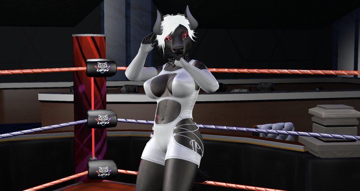 The_Barbosas's tweet photo. Julia: Tonight's the night @VixyTheKitsune ! Time to pay you back for what happened to my partner. Ohhh the things I'm going to do to you at #Unbroken . Be there my loyal herd, as the #QueenBeef gets a new fox tailed fur coat! @UFW_SL 5 slt. https://t.co/KnsYQe4amR
