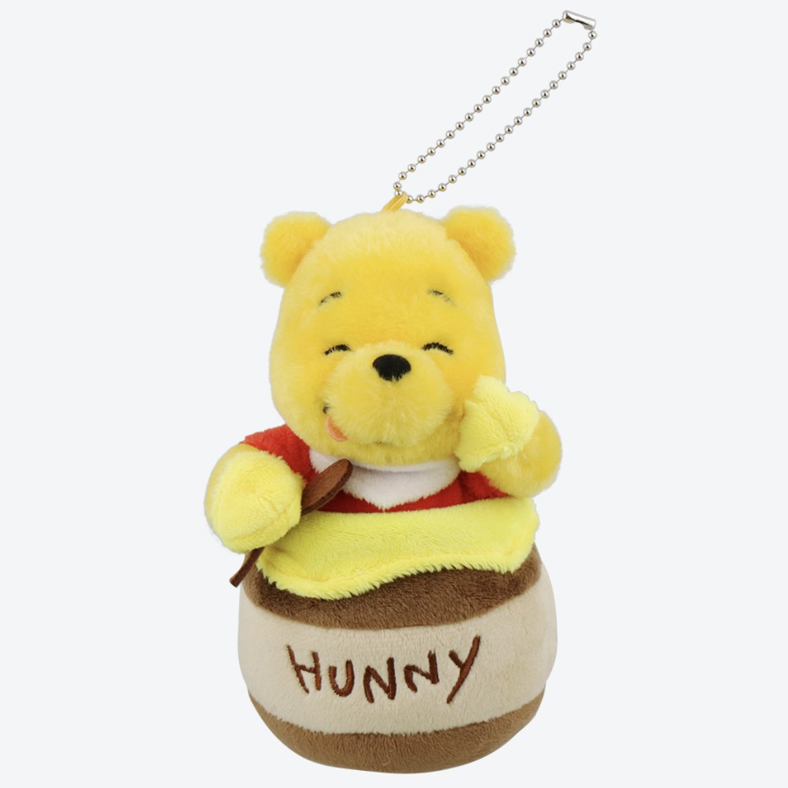 プーさん ぬいぐるみバッジ 14体 セット はちみつの壺に入ったプー！東京ディズニーランド『くまのプーさん