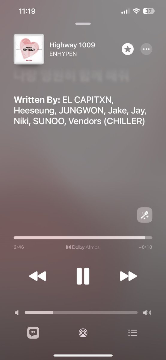 wynx (@_wynther_) on Twitter photo Hello <a href="/AppleMusic/">Apple Music</a> we have noticed that #SUNGHOON name is not included on 'Highway 1009' lyrics credit list part at the end of the song. We hope this can be fix immediately. Thank you. Hello <a href="/AppleMusic/">Apple Music</a> we have noticed that #SUNGHOON name is not included on 'Highway 1009' lyrics credit list part at the end of the song. We hope this can be fix immediately. Thank you.