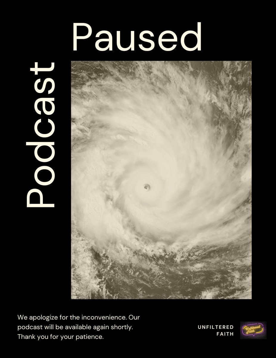 _unfilteredpod's tweet photo. We apologize for the inconvenience and hope everyone stayed safe during the recent weather. We appreciate your understanding as we recover from the storm and address the challenges. We aim to be back in full swing within the next few weeks. Thank you for your patience! https://t.co/9VXKaJIKaC