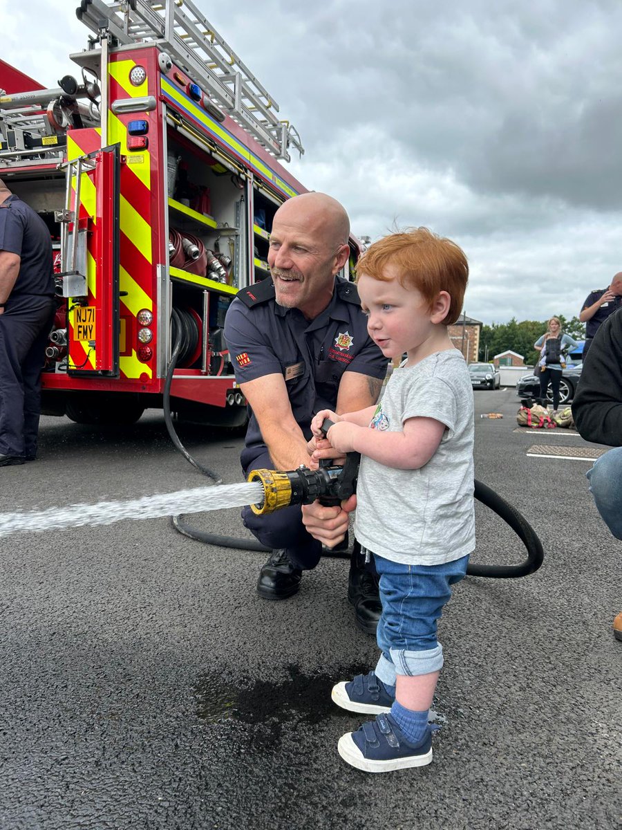 RED Engineering (@redengineersuk) on Twitter photo On Friday, Northumberland Fire & Rescue Service were on site doing an inspection of the RTC.  
Some of the younger members of #teamRED also got the opportunity to see a fire engine close up – and thoroughly enjoyed themselves!  
📸 Ben, our Operations Director and his son Tom On Friday, Northumberland Fire & Rescue Service were on site doing an inspection of the RTC.  
Some of the younger members of #teamRED also got the opportunity to see a fire engine close up – and thoroughly enjoyed themselves!  
📸 Ben, our Operations Director and his son Tom