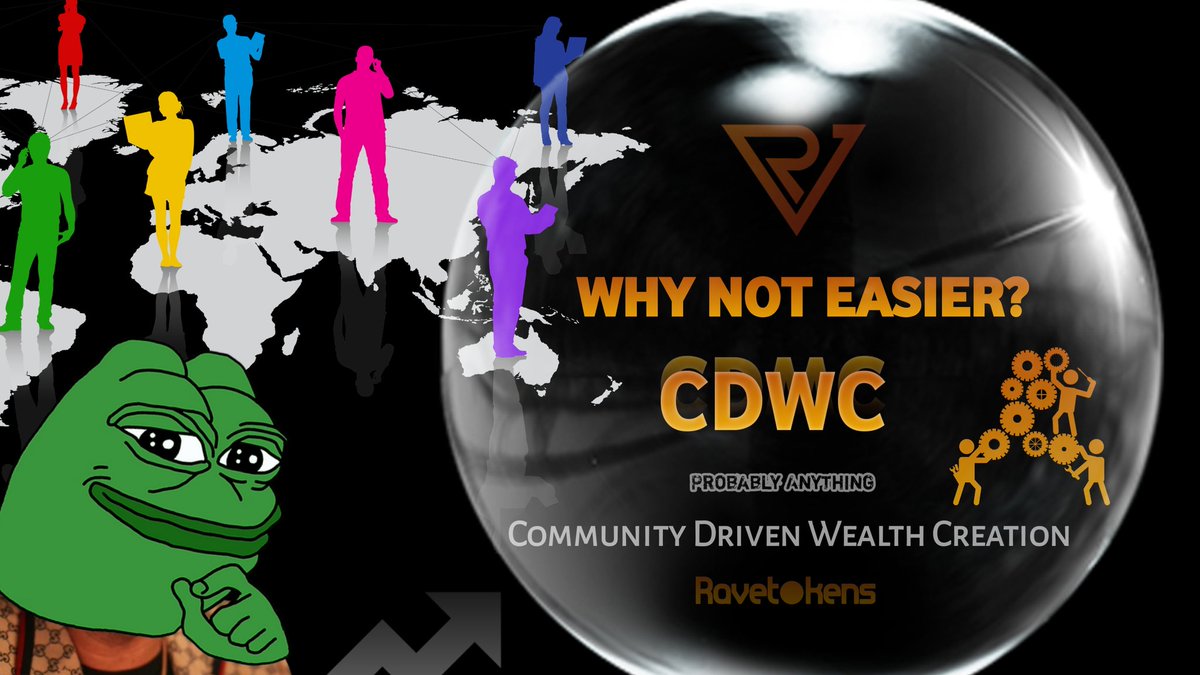 ravetokenCrypto's tweet photo. In "Anything" There Is a "Thing", What Is That "Thing"? 
==> PROBABLY ANYTHING

What if you could determine the THING? (CDWC)

RAVETOKEN is a new digital wave which will probably take many to their apex.

Join a revolutionary. Be a revolution, Enjoy the victory... 
#airdrop #coin https://t.co/s8YXPUBV0q