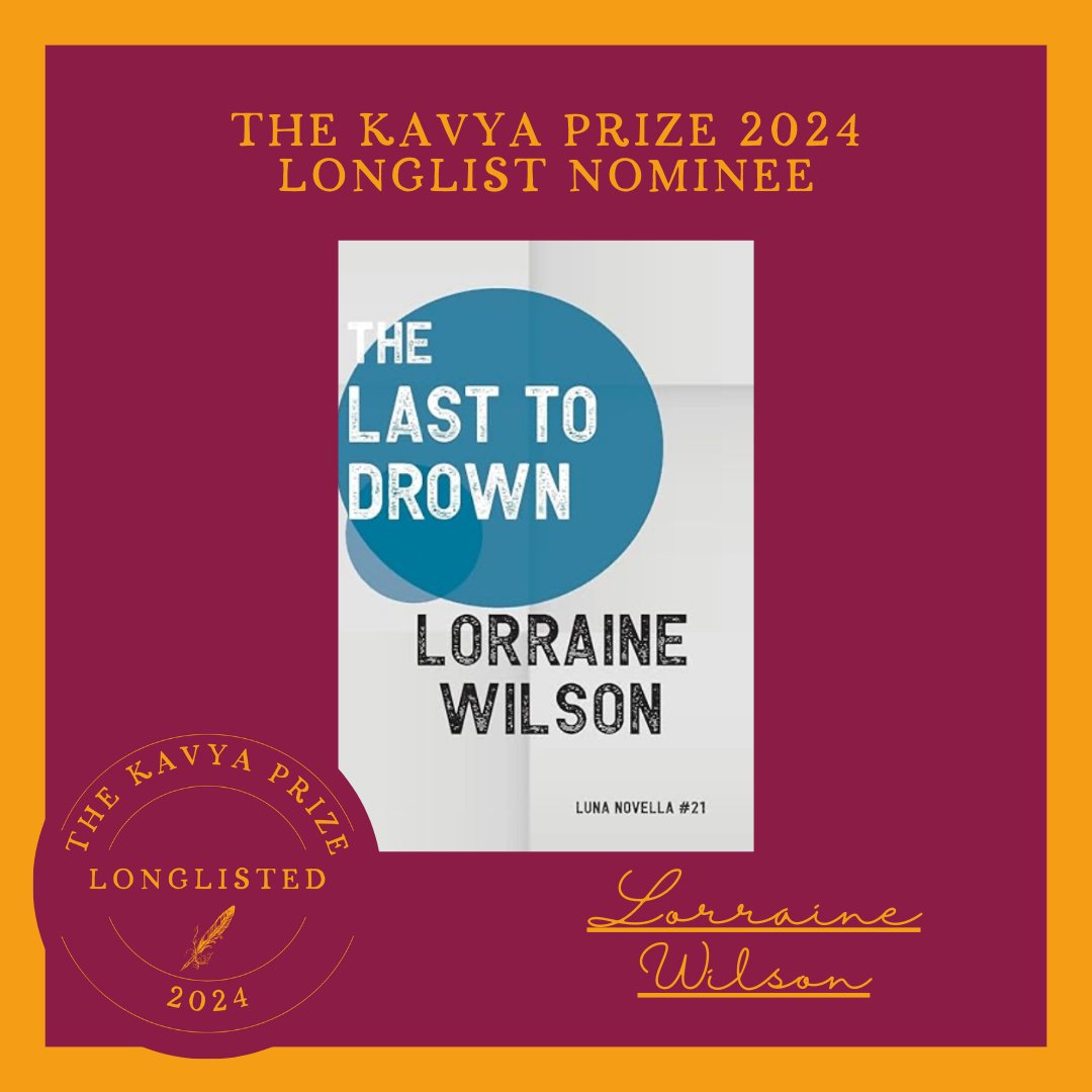 KavyaPrize's tweet image. Finally, our last Kavya Prize 2024 Long list nomination is @raine_clouds THE LAST TO DROWN published by @LunaPressGlobal -- congratulations once again Lorraine!
@UofGArtsHums
@AyeWrite
@GlasgowLib
@WaterstonesGla
@UofGWriting