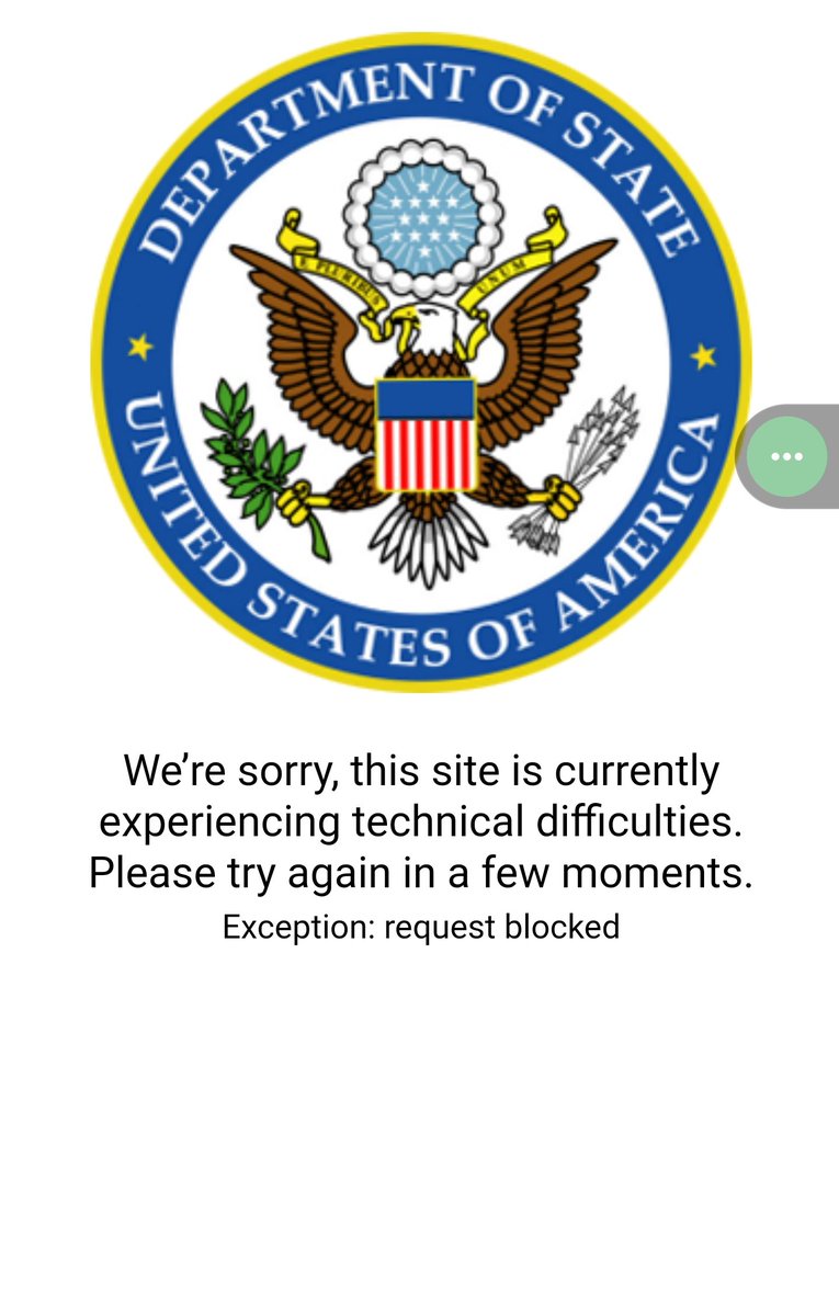 Muhekirobert's tweet photo. @usmissionuganda Every time I try to apply where could be the problem https://t.co/9srOFogGSw