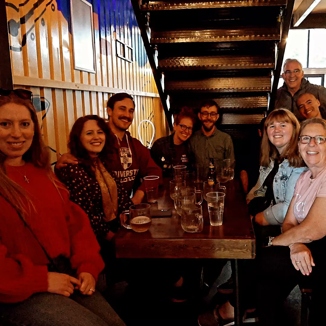 PaulDaviesKew's tweet photo. Lovely tours over the weekend. Lots of discussion about cask, mixed fermentation and IPA myths. Cheers @thekernelarch7 @mashpaddleuk #craftbeerjunction @AnspachHobday @southwarkbeer @drinkmoorbeer #beertasting #craftbeer #beertours #beerexperiences #sensoryanalysis #bermondsey https://t.co/5vDKnbnfFC