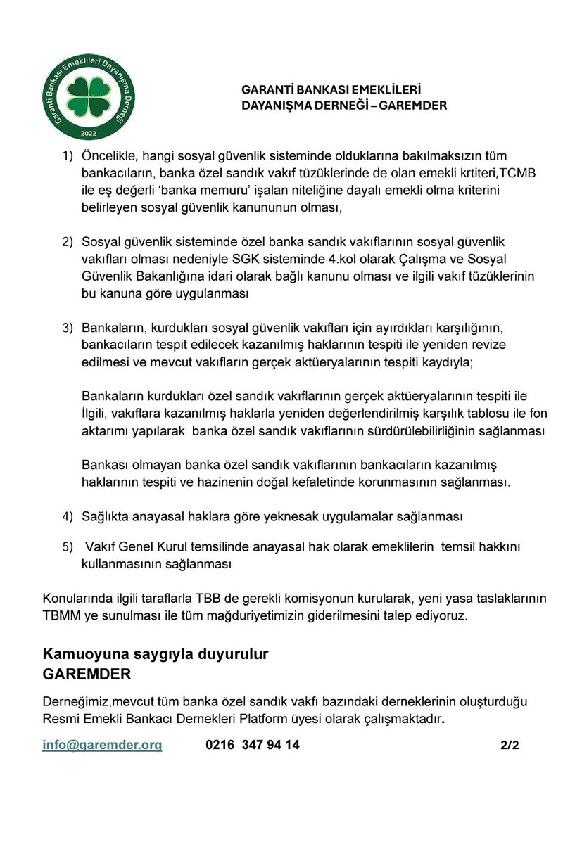 garemder's tweet photo. #özelbankasandıkları
#bankaemeklisihakkınıistiyor https://t.co/5pL2UgqWXk