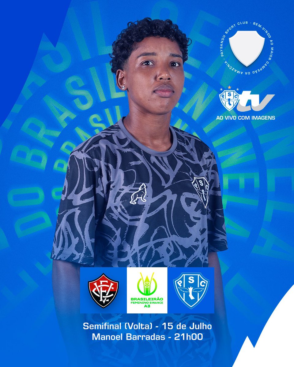 Paysandu's tweet photo. HOJE TEM PAPÃO! PELA VAGA NA DECISÃO! 🐺⚪️🔵

🏆 Campeonato Brasileiro A3 - Semi (volta)
🆚 Vitória-BA x Paysandu
⏰ 21h
🏟️ Manoel Barradas (Barradão)
📺 PapãoTV

#OMaiorCampeãodaAmazônia https://t.co/1ylncjecU6